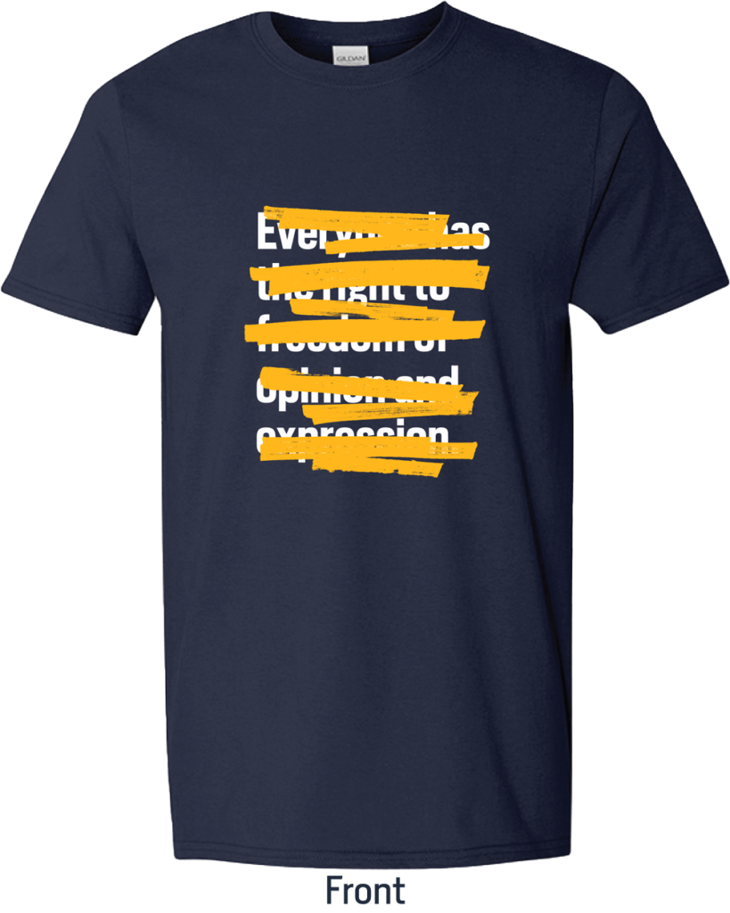 Adult Let’s Talk TShirt Freedom Passport